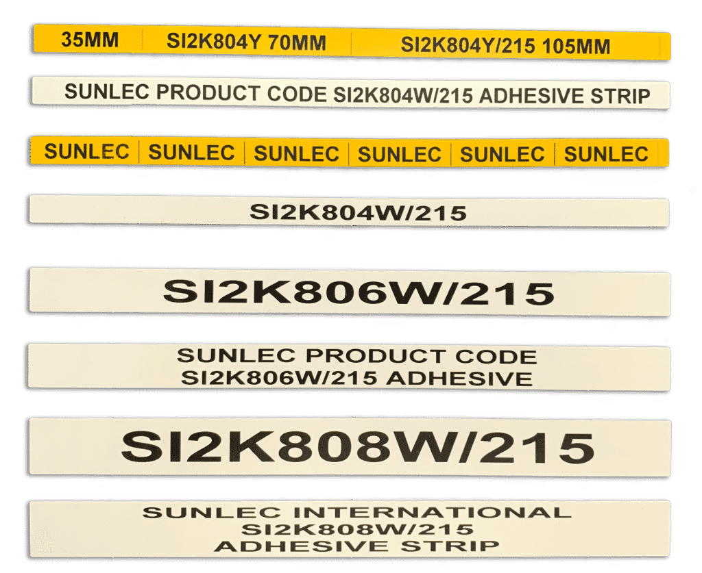 PMMA Strips - Adhesive