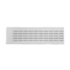 A rectangular white label featuring the product code EVO40292W printed in evenly spaced black text across its surface. These are 20mm x 9mm White Adhesive PVC Tags For Panel And Equipment Identification (900 tags), designed to provide clear and durable labeling for a range of applications.